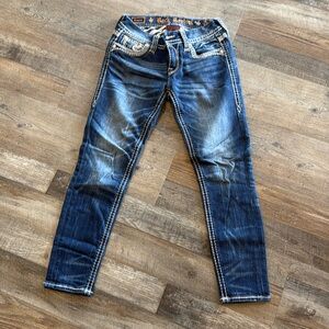 Rock revival size 26 Braylee ankle skinny